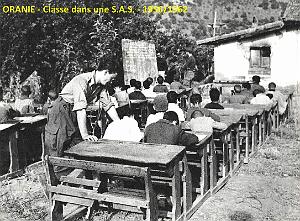 21- Oranie - Classe dans une SAS